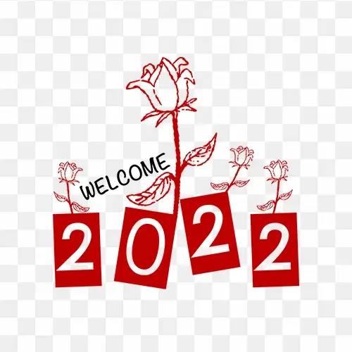 Welcome 2022 PNG Image